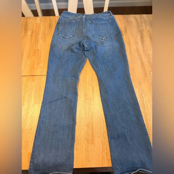 Old Navy Blue Flare Women's Jeans - Picture 3 of 3